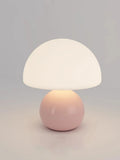 A pink/orange/red/white/beige USB socket decorative table lamp for room light decorative lamp, night light, desk light.