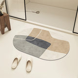 Bath Mat Diatom Mud Absorbent Floor Mats Anti-slip Entrance Doormat Bathroom Carpet Toilet Area Rugs  Alfombra De Baño