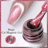 Auroras Cat Magnetic Gel Nail Polish Reflective Sparkling Glitter Semi Permanent Nail Art Soak Off LED UV Gel Varnis
