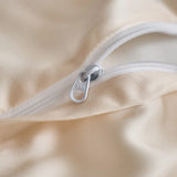 Color Blocking Bedding Set 600TC Lyocell Bamboo Fiber Soft Silky Cool Feeling Duvet Cover Flat/Fitted Bed Sheet Pillowcases 4Pcs