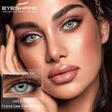 1Pair Color Contact Lenses for Eyes Blue Eye Lenses Natural Gray Pupils for Eyes Green Lenses Yearly Use Eye Contacts