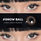 New 1 Pair Colored Contact Lenses with Prescription Myopia Lenses Degree 0~-6.00 Colored Pupils Year Disponible