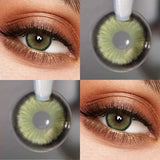 Natural Gray Colored Contact Lenses,  Soft Eye Lenses for Daily Wear, Office, Dating, Party, Travel & Beauty Makeup