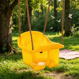 Children’s Swing Hanging Chair-Baby Hanging Basket Swing with Seat Belt & Accessories, Ideal for Home Backyard & Playground Toys