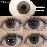 Myopia Contact Lenses for Eyes Color Prescription Korean Pupils Parkas Makeup Accessories 2pcs Beauty Contact Lenses Yearly Lens
