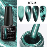 7ml Moonlight Magnetic Gel Nail Polish - Galaxy Effect,Soak-Off UV LED Glitter Gel for Shiny and Elegant Manicure