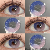 1 Pair Cosplay Contact Lenses for Eyes Colored Fashion Pink Contacts Lens Purple Cosmetic Pupil Yearly Contact Lenses