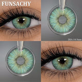 1 Pair Black Color Contact Lenses Brown Grey Beauty Soft Contact Lenses Yearly Fast Shipping Beauty Pupils Cosmetics