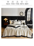 White Butterfly Quilts Air Conditioning Blanket Summer Quilt Silky High Quality Skin-Friendly Bedding with Embroidery 200*230cm