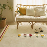 Large Area Living Room Carpet Cute Ins Simple Style Bedroom Bedside Rug Thick Plush Sofa Home Decoration Coffee Table Mats Ковер