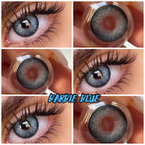 Natural Colored Contact Lenses Small Pupil Yearly Disposable Beauty Makeup Contact Lenses Without Myopia Prescription