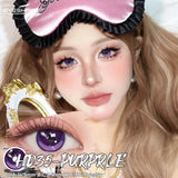 Purple Cosplay Color Contact Lenses Crazy Halloween Fashion Beauty Pupils Role Playing Party Cosmetic Color Lens