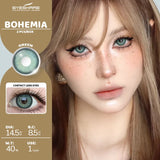 1 Pair Brown Color Contact Lenses for Eyes Big Eyes Natural Lenses Beautiful Pupils Cosmetics Gray Lens Color Women