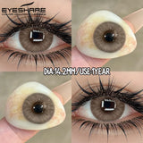 Fashion Colored Contact Lenses Gray Beauty Makeup Lenses Blue Lens Brown Eyes Contacts Yearly Green Eye Lens