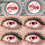 New Style Cosplay Color Contact Lenses Crazy Halloween Fashion Beauty Pupils Role Playing Party Cosmetic Color Lens