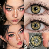 2pcs Colorld Contact Lenses for Eye With Prescription Daisy Contact Lenses Brown Pupils Beauty Contacts Fast Shipping