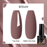 7ml Rubber Base Nail Gel Polish Nude Milky White DIY Nail Art Soak Off Gel Polish Semi Permanent Painting UV Vernis