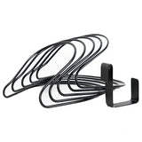 5pcs Baseball Cap Rack Hat Display Holder Door Closet Clothes Scarf Towel Round Storage Shelf Home Organizer