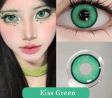 1 Pair New Kio Style Color Contact Lenses with Diopter Myopia Eyes Cosplay Contacts Lens  Halloween Contact Lenses Makeup