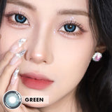 0~-6.00 Natural Korean Lenses 1Pair Colored Contact Lenses Brown Lenses Blue Eye Fashion Lenses