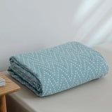 Cotton Blanket 3 Layer Gauze Summer Thin Quilt Winter Sheet Plaid Bedspread for Single Double Queen King Sofa Throw Bed Cover