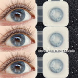 2PCS/Pair Korean Style Natural Grey Cute Lens for School Campus Festival Fast Shipping Best Selling