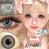 1 Pair Cosplay Colored Contact Lenses Red Lenses Halloween Blue Beauty Makeup Eyes Lenses Anime Purple Eyes Contacts