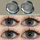 Big Diameter Black Lenses 14.5mm Lenses Gothic Colored Contact Lenses for Eyes Big Doll Eye Lenses Natural Look Lenses