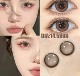 New Style Glass Sea Contact Lens Belt Grade 14.5MM Big Eye  Series Blue GDIA: 14.2MM 1 Year Use Soft Hydrogel WT: 40%