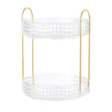 Large Capacity Acrylic Cosmetic Storage Box Desktop Organizer Perfume Rack Bathroom Bedroom Study Modern Minimalist Design
