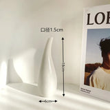Small Fresh Ceramic Vase Simple Home Decoration Vase Living Room Dining Table Top Vases Small Flower Utensils