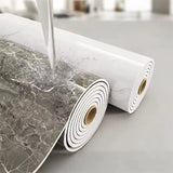 1 roll of waterproof and stain resistant PVC marble self-adhesive wallpaper suitable for bedroom and living room wall stickers