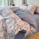 New Style Natural Linen Crinkled Yarn Duvet Cover Skin-friendly, Breathable Pillowcase and Quilt Cover