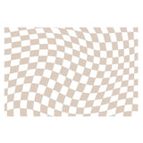 Checkerboard Carpets for Living Room Girl Ins Style Bedroom Bedside Carpet Large Area Lattice Floor Mat Fluffy Soft Lounge Rug