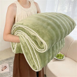 Throw Blankets for Couch Gift for Girls Women Comfortable Plush Cozy Faux Rabbit Fur Warm Fleece Soft Sofa Cover Blanket Camping