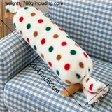 Velvet Candy Pillow Removable And Washable Column Bed Roll Cushions Head Supporter Back Leg Body Wave Point Pillow Cushion