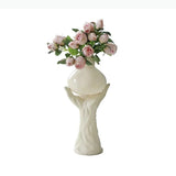Character Arm Vase Desk Decoration Flowers Arrangement Artificial Flower Floral Vases Room Aesthetic Decor