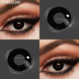 Cosplay White Contact Lenses for Eyes Anime Role Playing Lens Halloween Cosplay Black Contacts Yearly Cosmetics Pupils