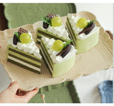 Rectangle Emboss Wooden Pallets Dessert Tea Break Cake Coffee Shop Bar Supplies Tableware Dining Plate Originality Retro Plate