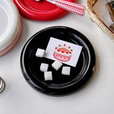 ins style tableware chubby  household high-end pure white dessert plate coffee shop pasta plate breakfast