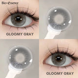 Natural Colored Contact Lenses Brown Eye Lenses Gray Contacts Blue Lens Colored Pupils Cosmetics Beauty Yearly Use