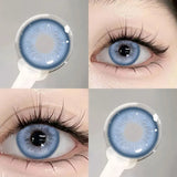 Colored Beautiful Pupil Contact Lenses Myopia Cosmetic for Eyes Artificial pupil Degree Contact  lens Prescription
