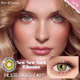 1 Pair Color Contact Lenses Fashion Cosmetic High Quality Blue Lenses Green Contact Cosmetic Lens