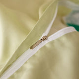 Gradient Luxury Bedding Set Lyocell Soft Silky Cool Feeling Antimicrobial Duvet Cover Flat/Fitted Bed Sheet Pillowcases 4Pcs