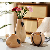 Simplicity Glass Vase Living Room Hydroponic Flower Arrangement Vases Household Art Decoration Ware