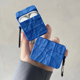 Korea Klein Blue Silicone Block for AirPods Pro 2 Case for AirPods 2 3 Bluetooth Earphone Accessories With Keychain Lovely Funda