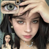 Colored Contact Lenses Lalens GENE Gray Dolce Vita Green Blue Violet Purple Color Contacts Eye Lens Eyes Half Year 2Pcs