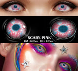 2pcs Cosplay Contact Lens Beautiful Pupils Eye Colorful Contact Lenses Yearly Halloween Colored Contact Lenses for Eyes