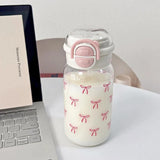 New Planet Minimalist Plastic Water Cup Water Kettle Dual Drinking Straw Cup Value Large Capacity Portable Carrying Accompanying
