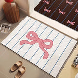 Korean Style Knot Wire Loop Carpet Home Entrance Door Mat Small Carpet For The Entrance Hall Bathroom Door Carpet